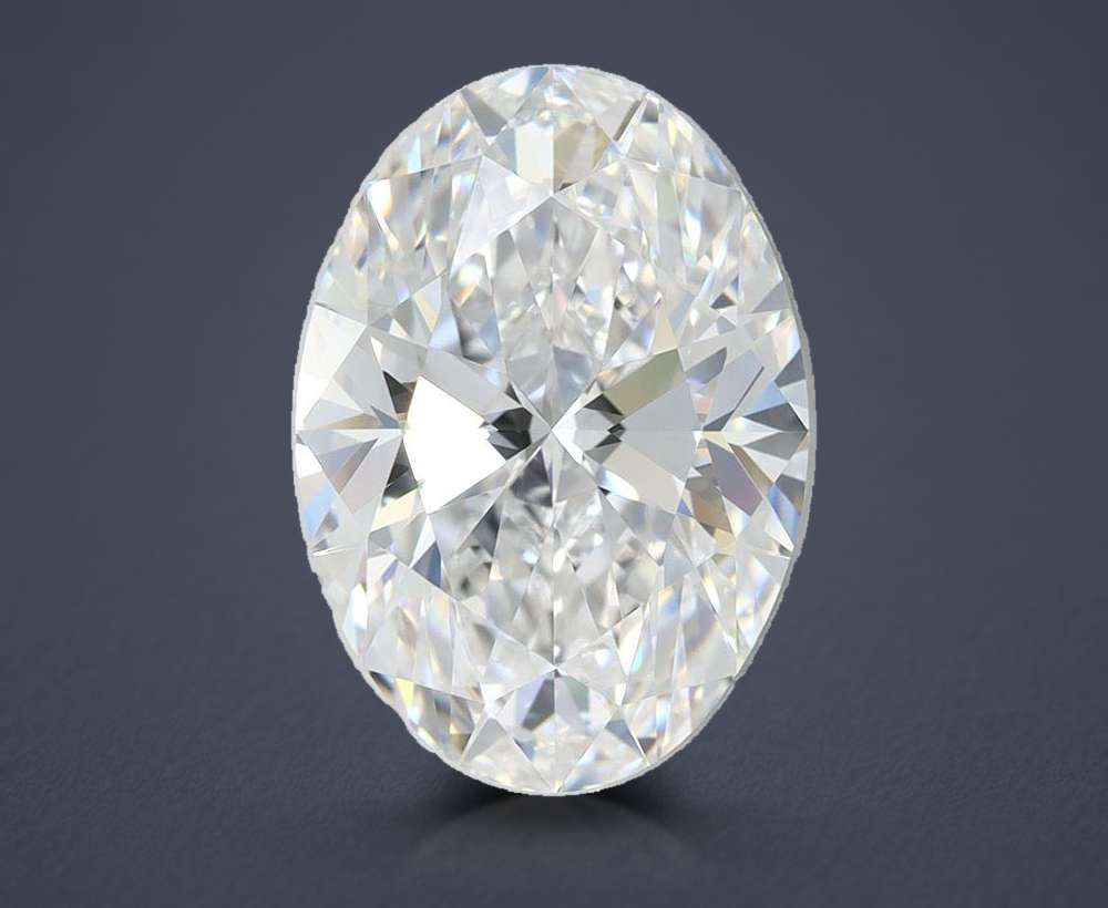 4.22 Carat Oval Lab Diamond