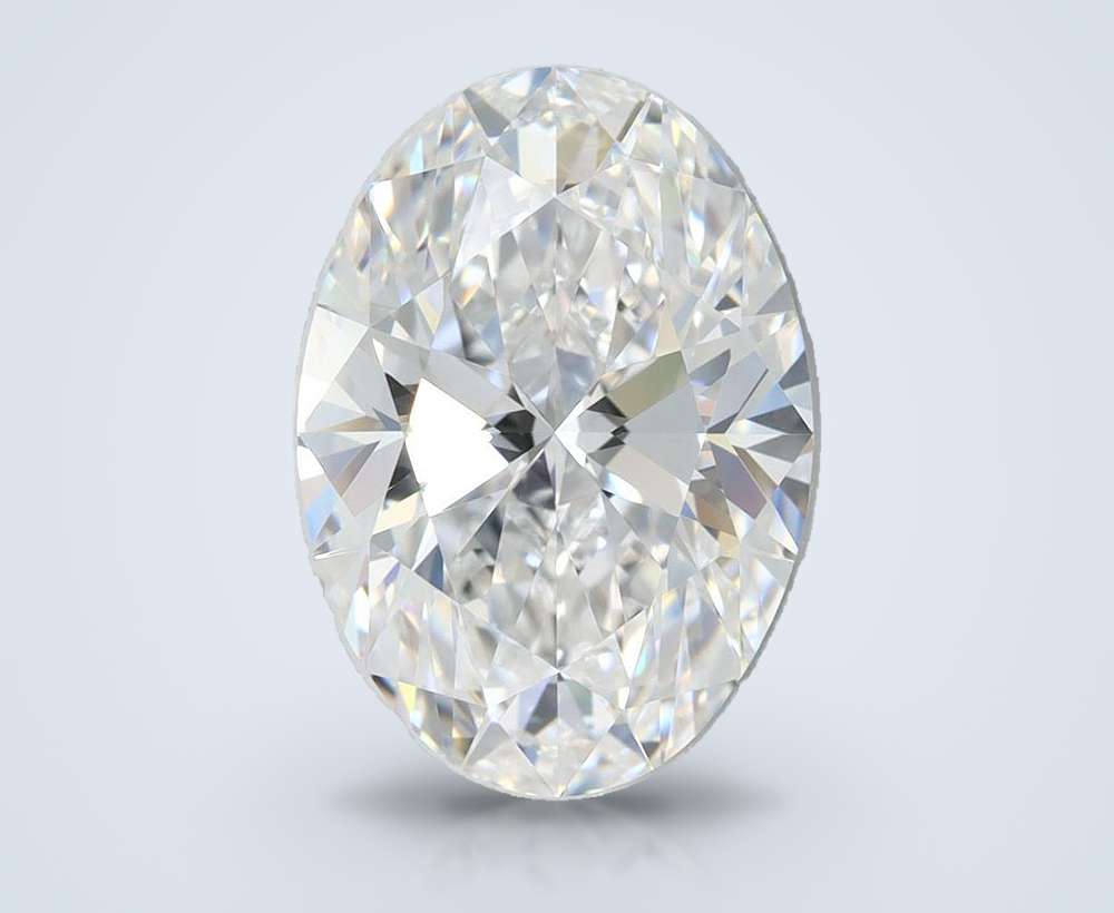 4.22 Carat Oval Lab Diamond