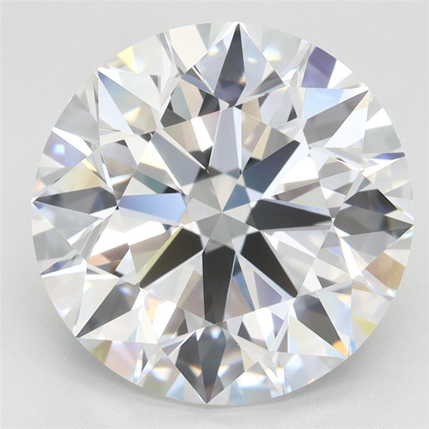 5.05ct D VVS1 Rare Carat Ideal Cut Round Lab Grown Diamond