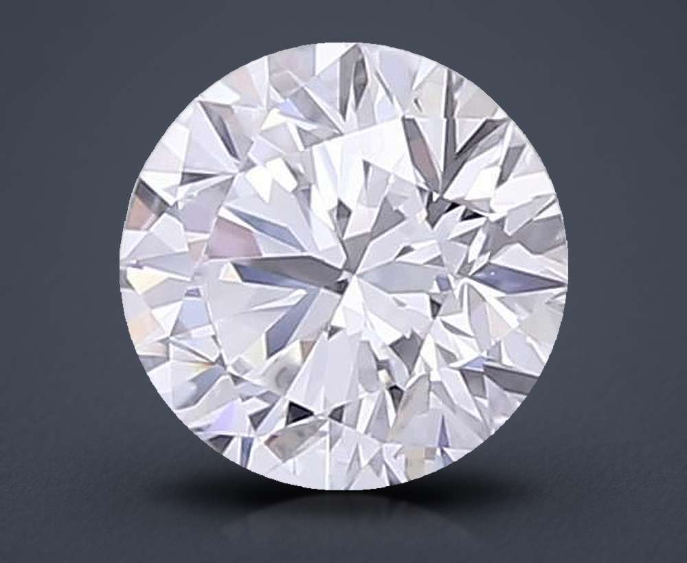 0.38 Carat Round Lab Diamond