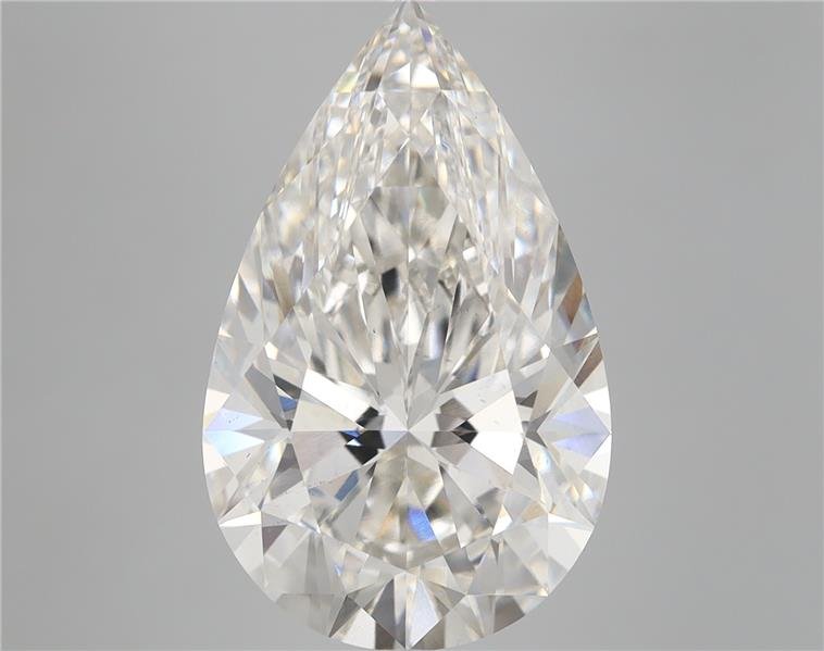 7.23ct G VS2 Rare Carat Ideal Cut Pear Lab Grown Diamond