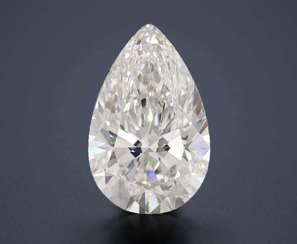 7.23 Carat Pear Lab Diamond