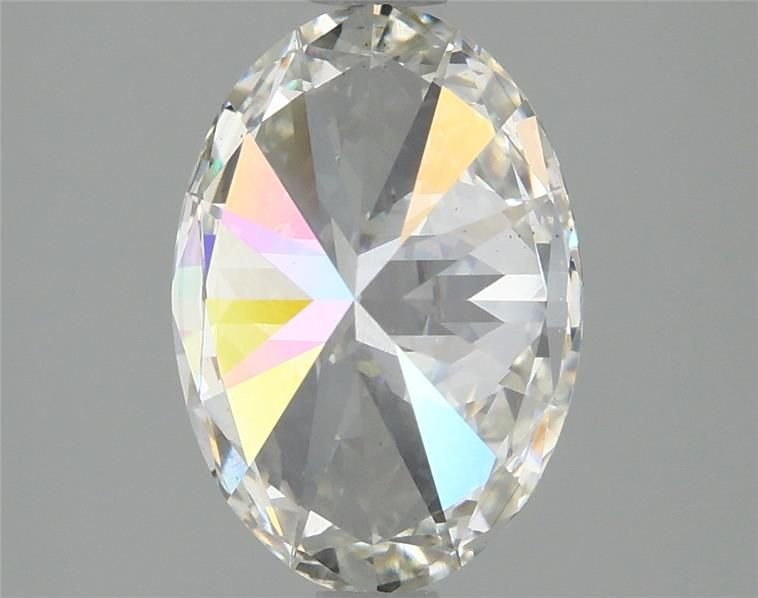 2.15ct H VS2 Rare Carat Ideal Cut Oval Lab Grown Diamond