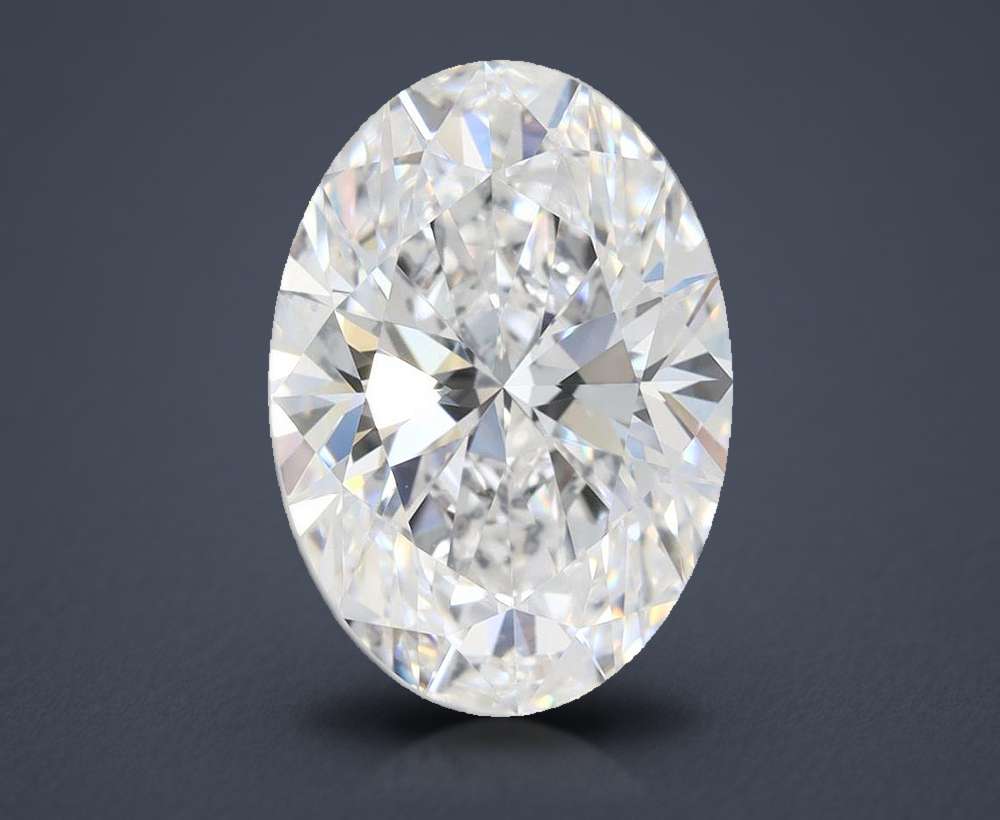 3.65 Carat Oval Lab Diamond