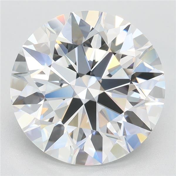 3.55ct E VVS1 Rare Carat Ideal Cut Round Lab Grown Diamond