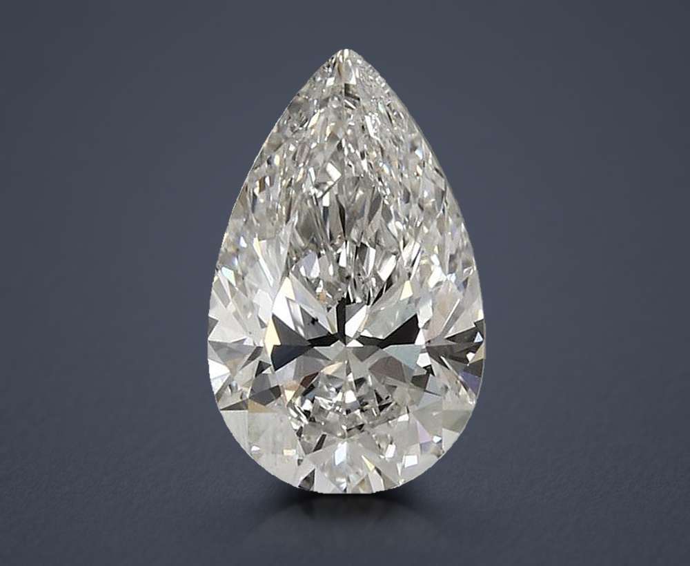 3.12 Carat Pear Lab Diamond