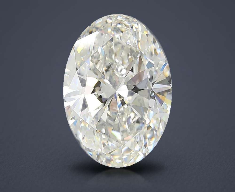 7.01 Carat Oval Lab Diamond