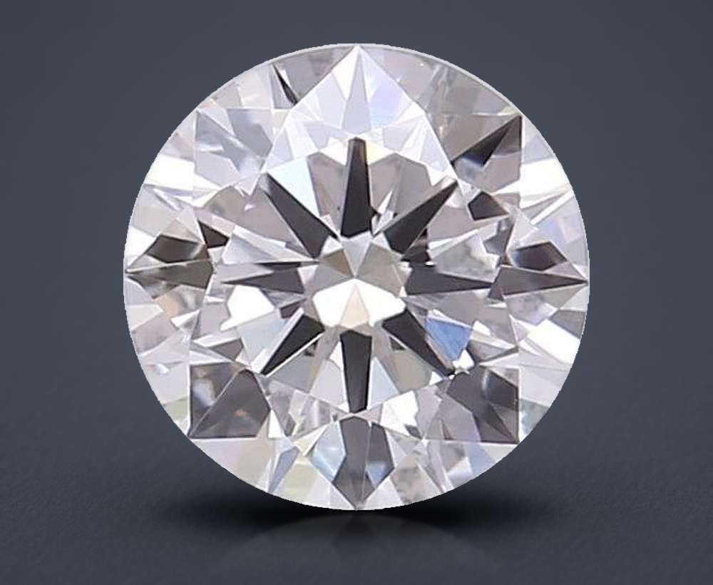 1.61 Carat Round Lab Diamond