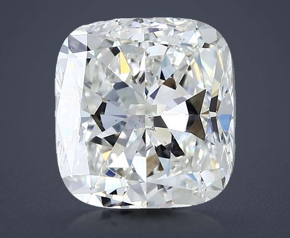 4.00 Carat Cushion Natural Diamond