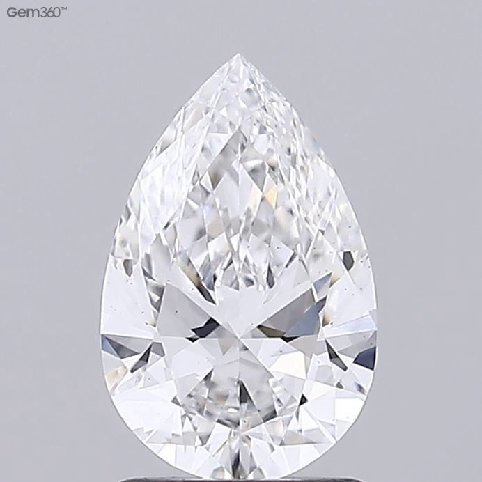 1.39 Carat Pear Lab Diamond