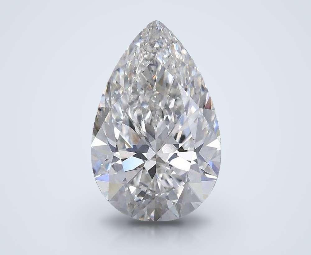 1.00 Carat Pear Lab Diamond