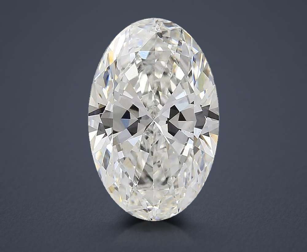 5.55 Carat Oval Lab Diamond