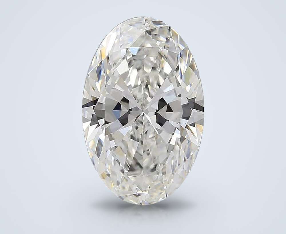 5.55 Carat Oval Lab Diamond