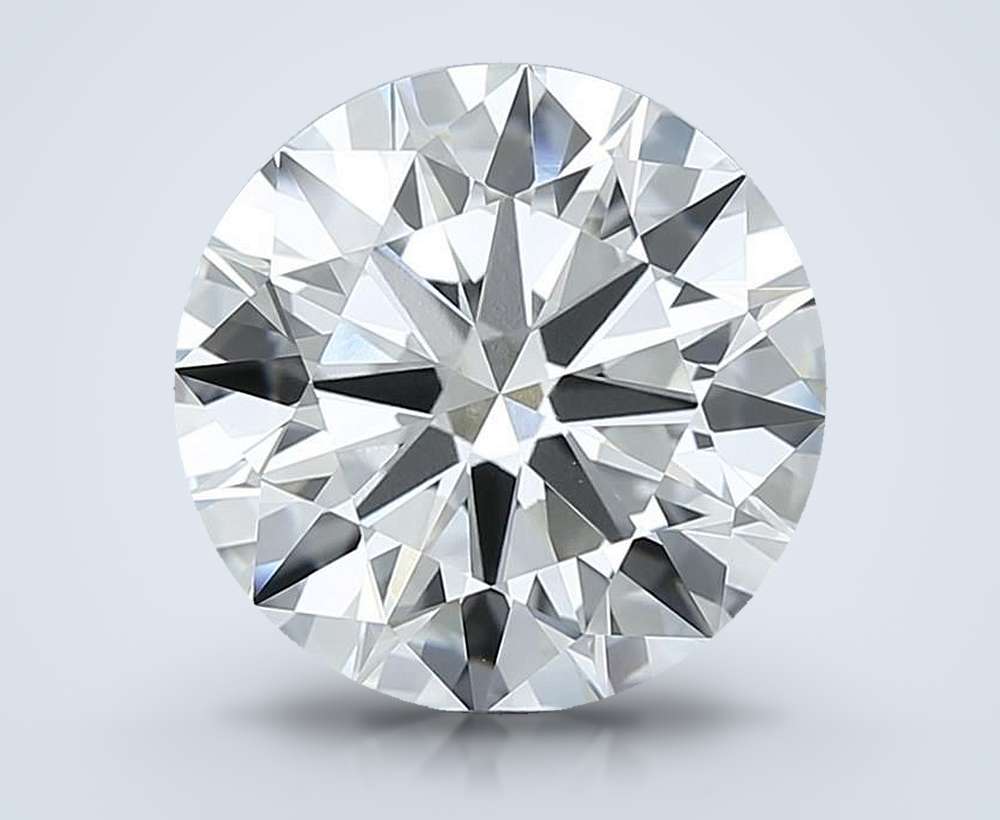 5.52 Carat Round Lab Diamond