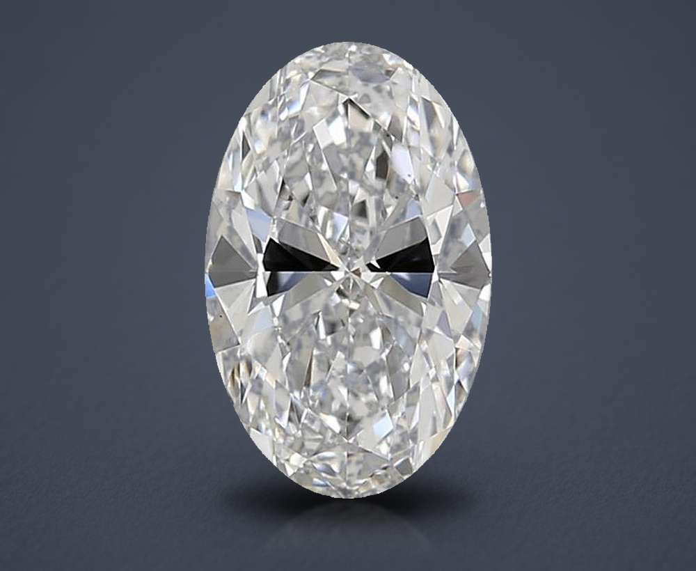 0.66 Carat Oval Lab Diamond