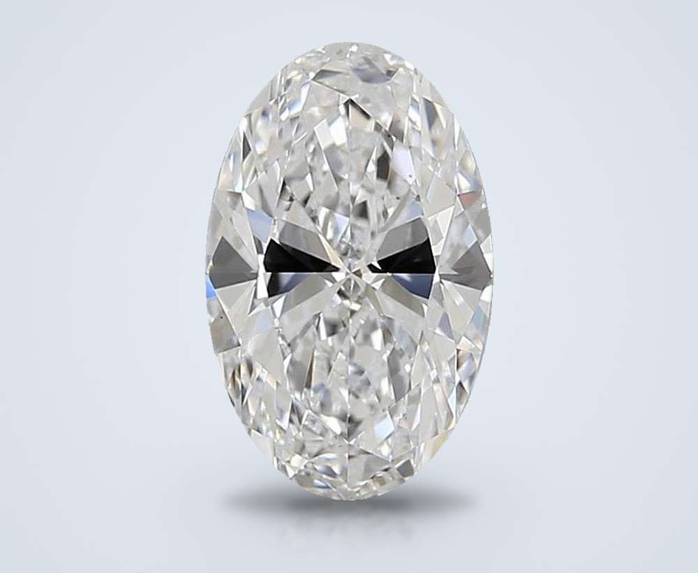 0.66 Carat Oval Lab Diamond
