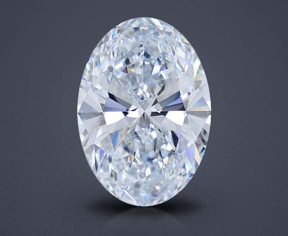 3.12 Carat Oval Lab Diamond