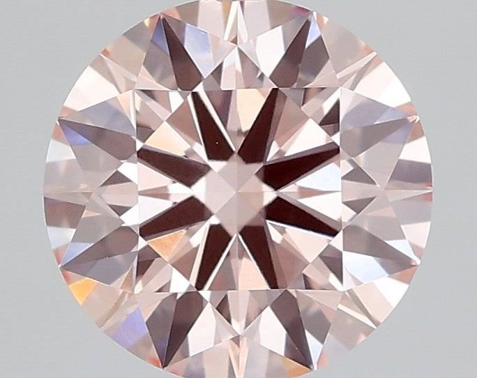 1.51 Ct. Fancy Intense Pink Round Lab Diamond