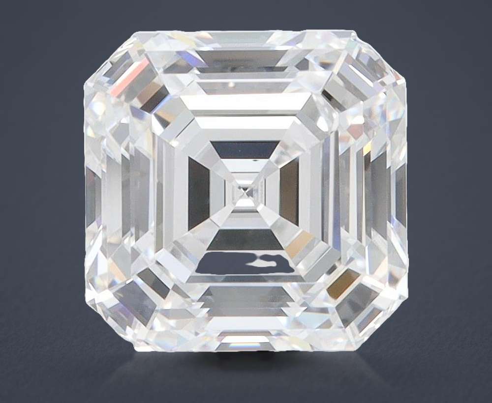 3.92 Carat Asscher Lab Diamond