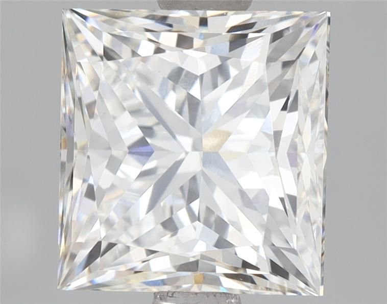 2.60ct F VVS2 Rare Carat Ideal Cut Princess Lab Grown Diamond