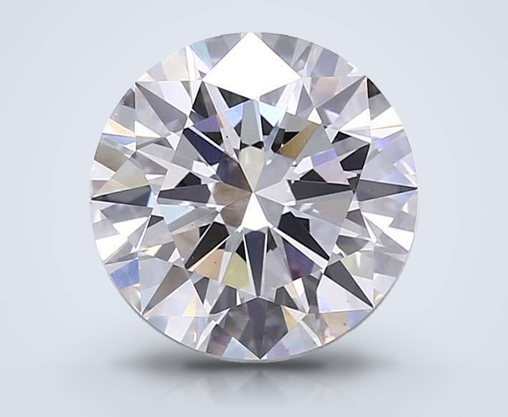 8.02 Carat Round Lab Diamond