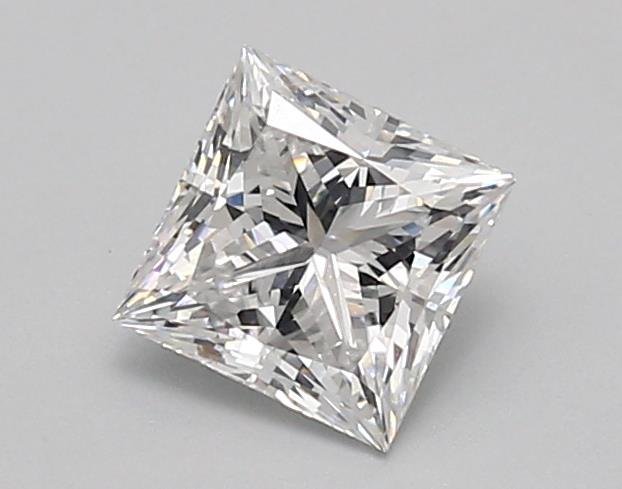 1.34ct D VVS2 Rare Carat Ideal Cut Princess Lab Grown Diamond