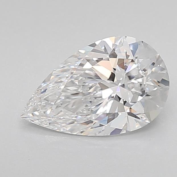 1.07ct D VVS2 Rare Carat Ideal Cut Pear Lab Grown Diamond