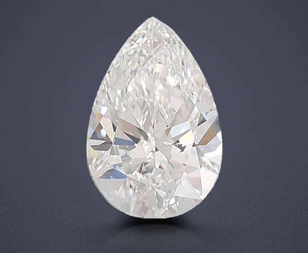 1.52 Carat Pear Lab Diamond