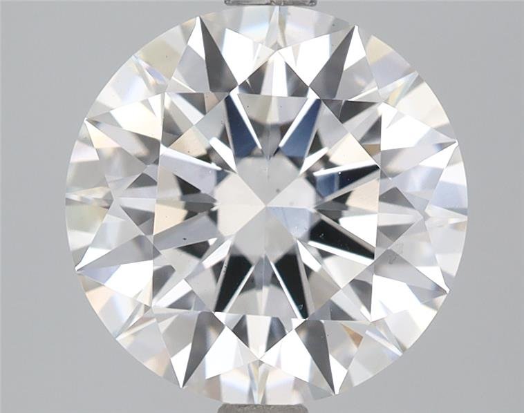 2.84 Carat Round Lab Diamond