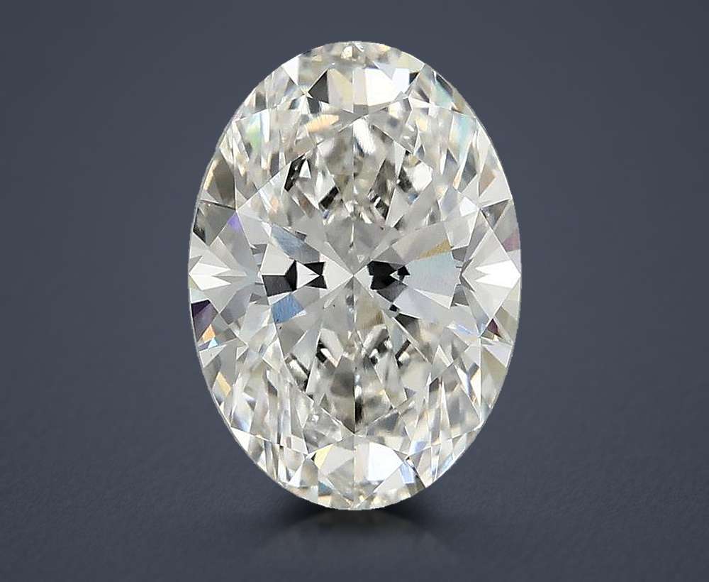 2.58 Carat Oval Lab Diamond
