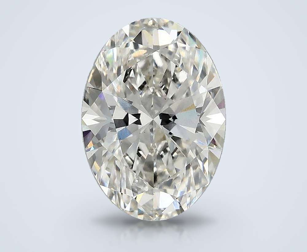 2.58 Carat Oval Lab Diamond