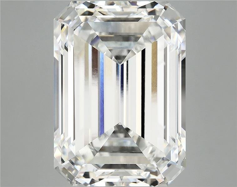 15.02ct F VVS2 Rare Carat Ideal Cut Emerald Lab Grown Diamond