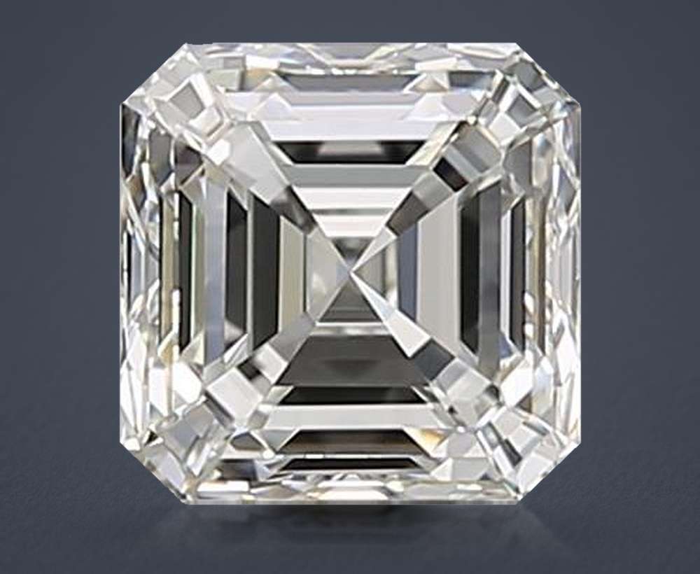 0.81 Carat Asscher Natural Diamond