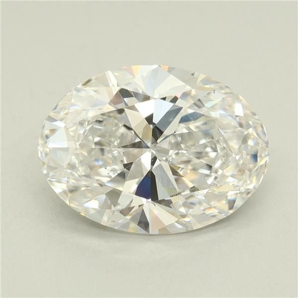 3.12ct D VS1 Rare Carat Ideal Cut Oval Lab Grown Diamond