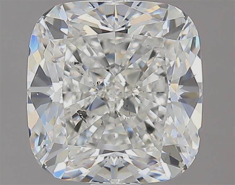 2.10ct H SI2 Rare Carat Ideal Cut Cushion Diamond