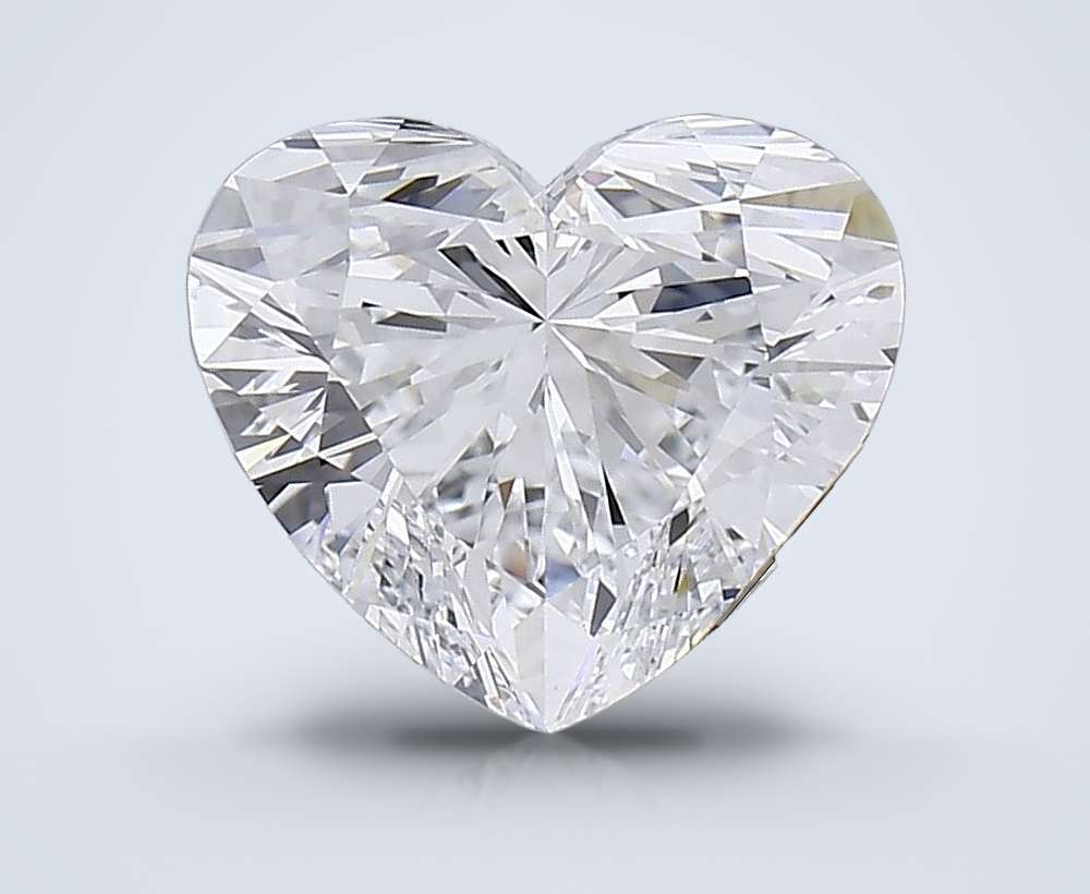 4.04 Carat Heart Lab Diamond