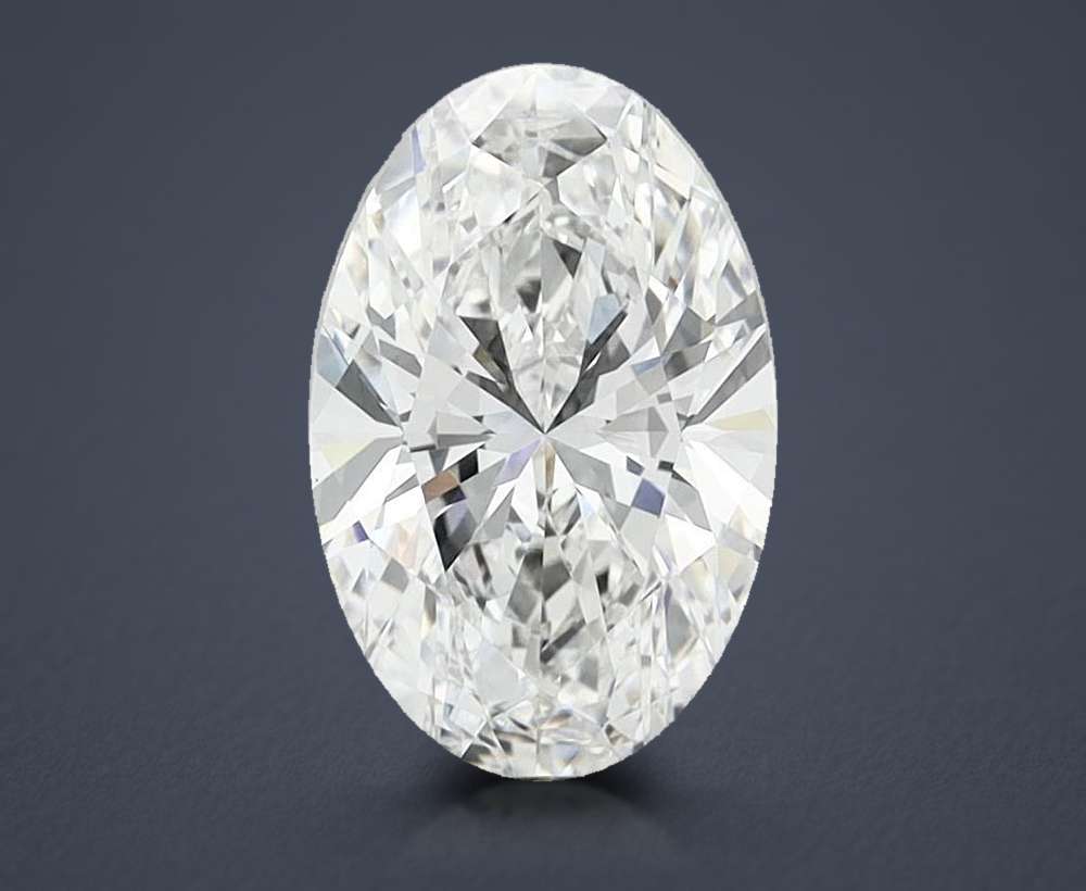 5.00 Carat Oval Lab Diamond