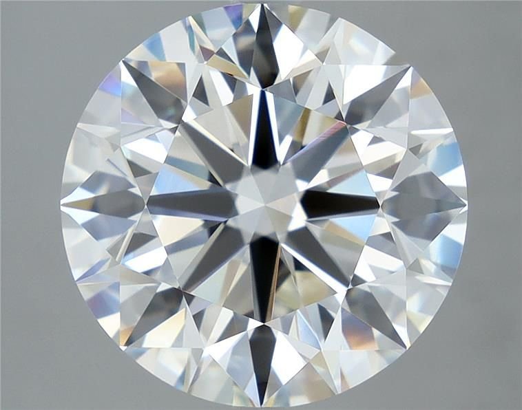 4.80ct H IF Rare Carat Ideal Cut Round Diamond