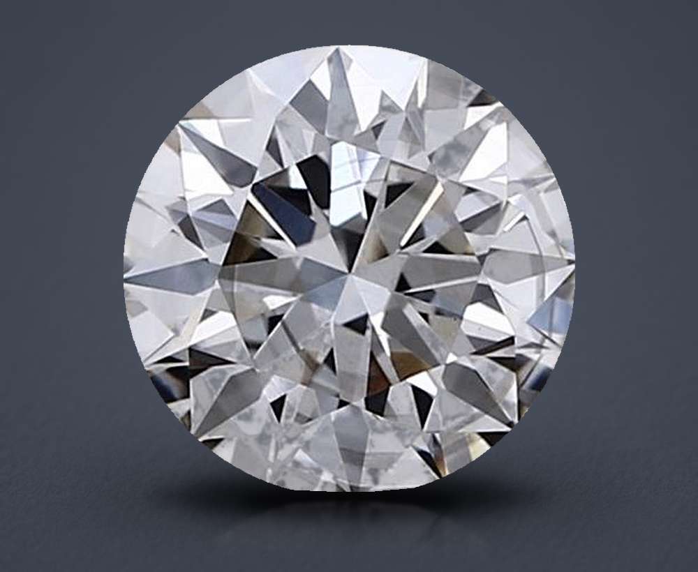 1.37 Carat Round Lab Diamond