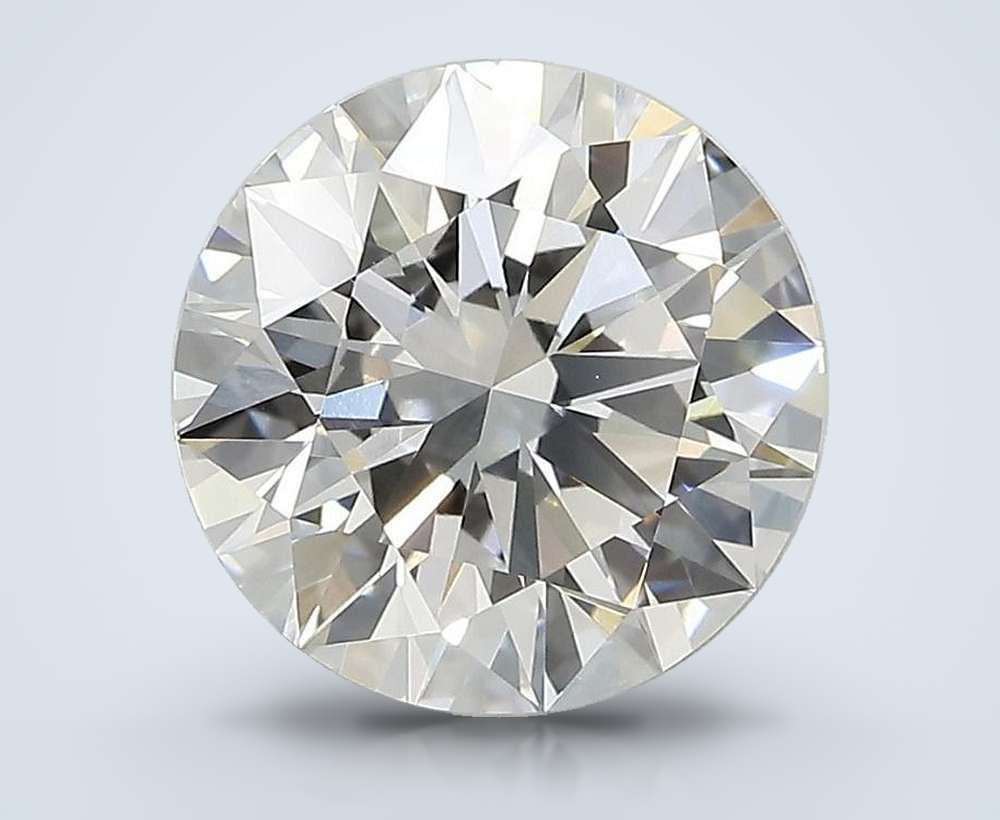 3.53 Carat Round Lab Diamond