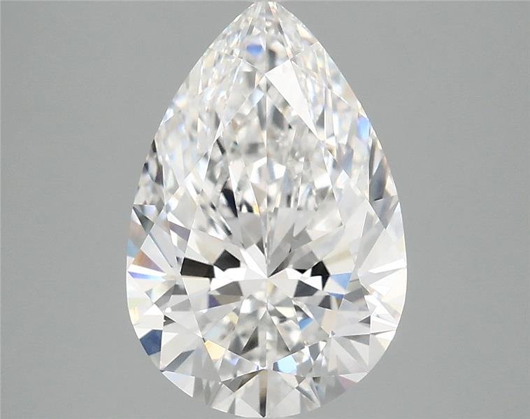 2.82 Carat Pear Lab Diamond