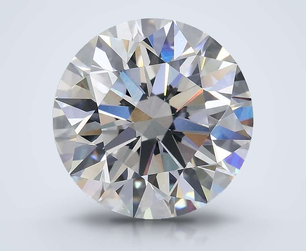 3.08 Carat Round Lab Diamond