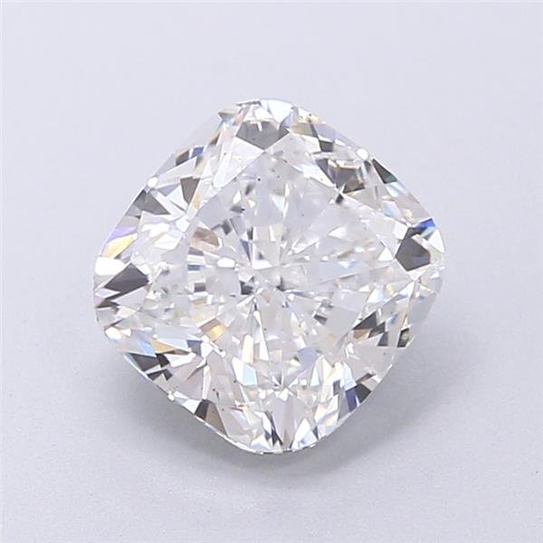 2.10ct E VS2 Rare Carat Ideal Cut Cushion Lab Grown Diamond