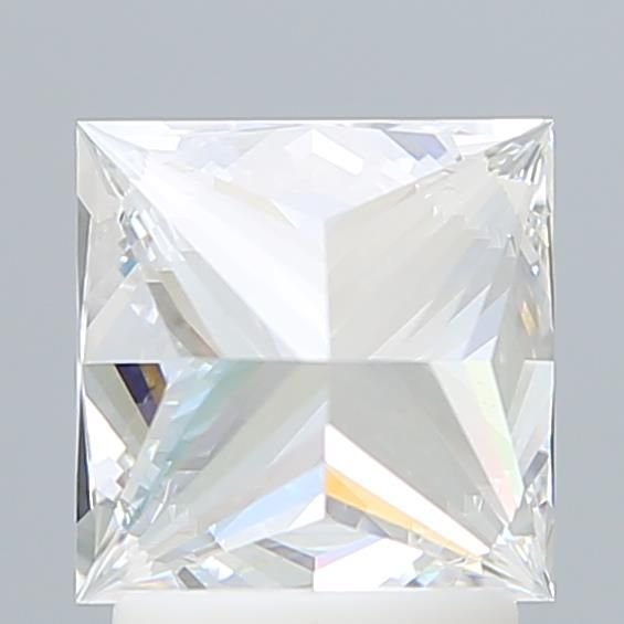2.21ct E VVS2 Rare Carat Ideal Cut Princess Lab Grown Diamond