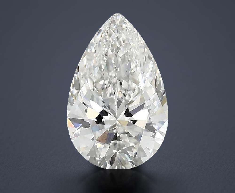 1.73 Carat Pear Lab Diamond