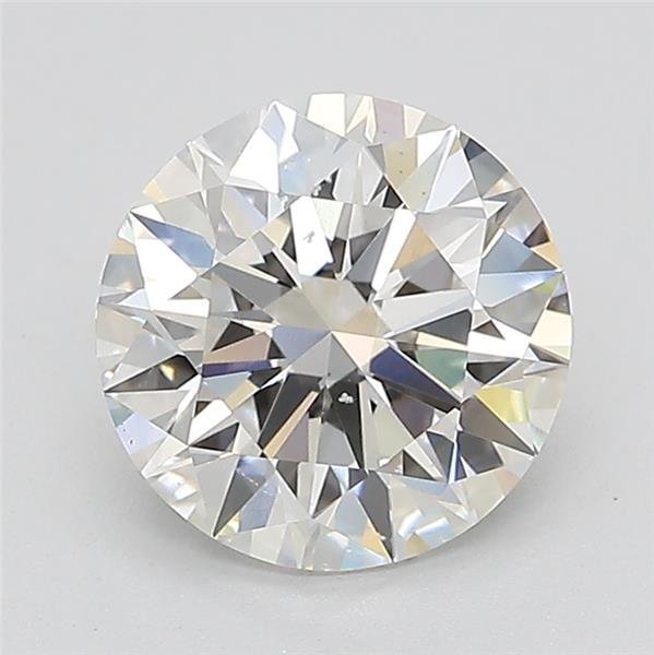 2.01ct E VS2 Rare Carat Ideal Cut Round Lab Grown Diamond