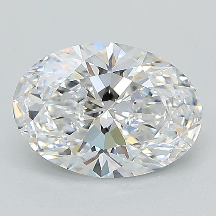 1.38ct D VVS2 Rare Carat Ideal Cut Oval Lab Grown Diamond