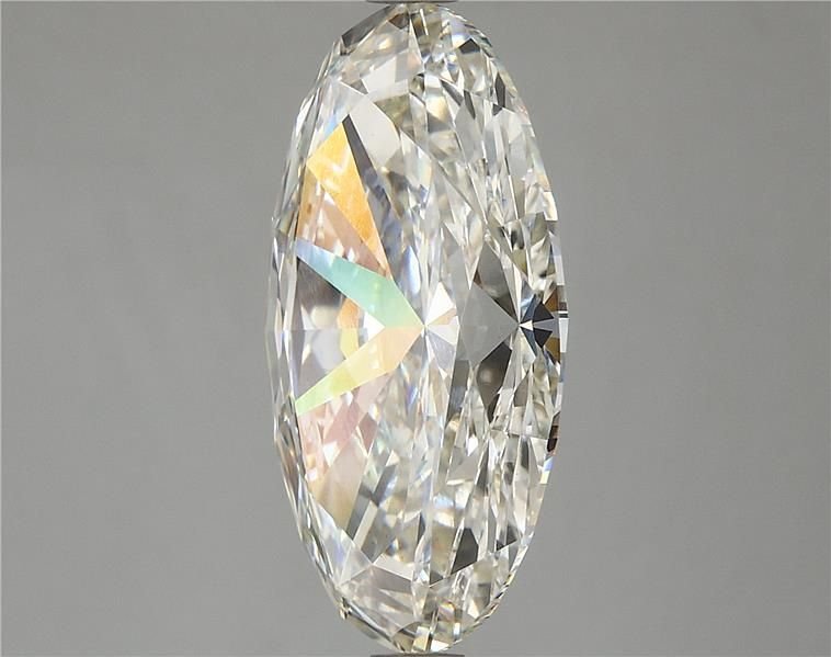 7.26ct I VS1 Rare Carat Ideal Cut Oval Lab Grown Diamond