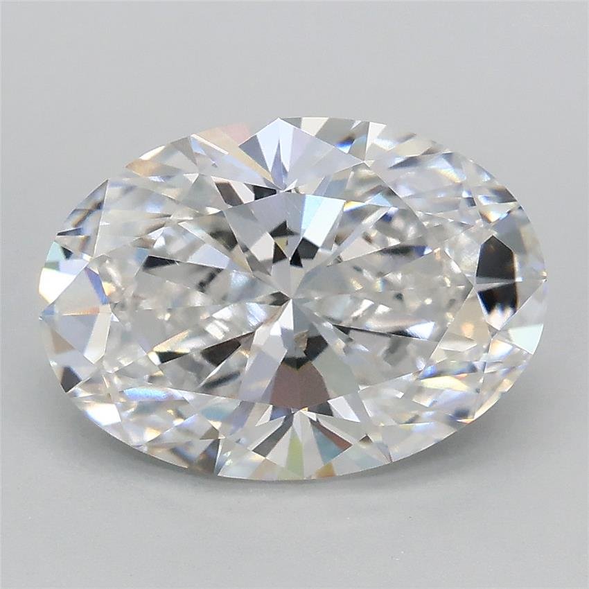 2.58ct E VVS2 Rare Carat Ideal Cut Oval Lab Grown Diamond