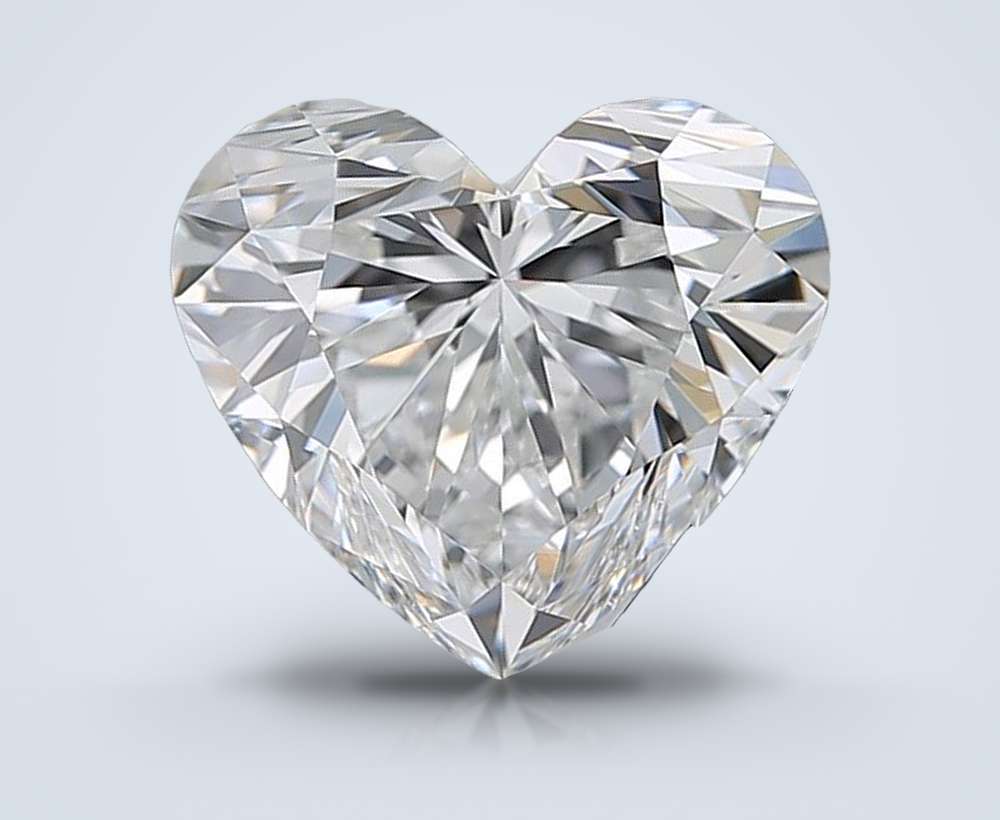 2.23 Carat Heart Natural Diamond